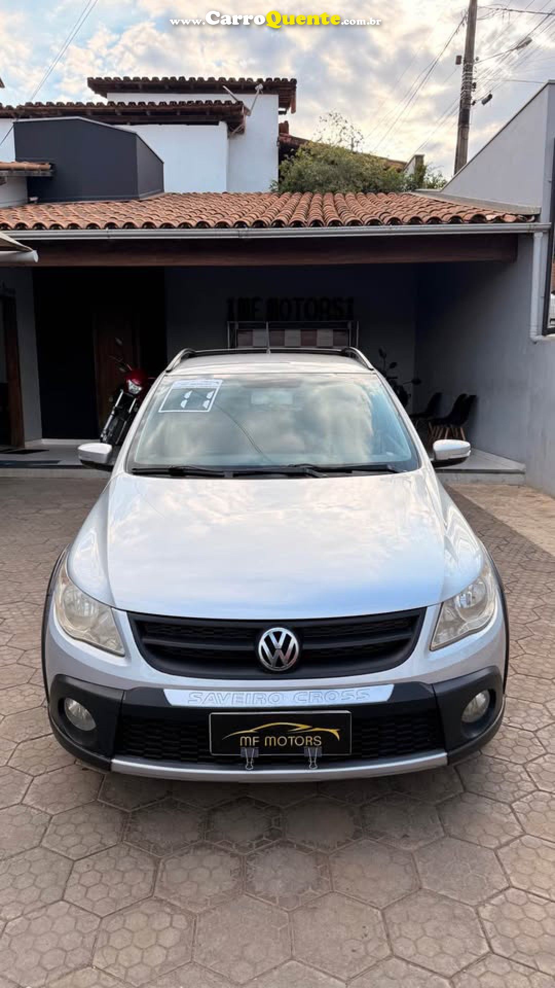 VOLKSWAGEN   SAVEIRO CROSS 1.6 MI TOTAL FLEX 8V CE   PRATA 2011 1.6 FLEX - Loja