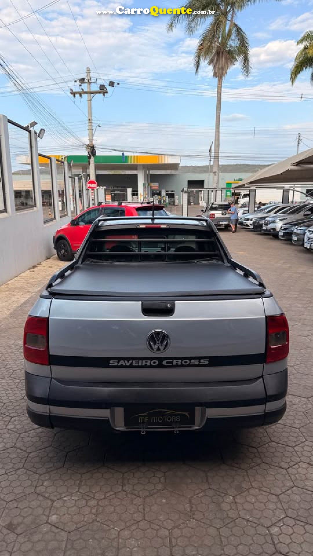 VOLKSWAGEN   SAVEIRO CROSS 1.6 MI TOTAL FLEX 8V CE   PRATA 2011 1.6 FLEX - Loja