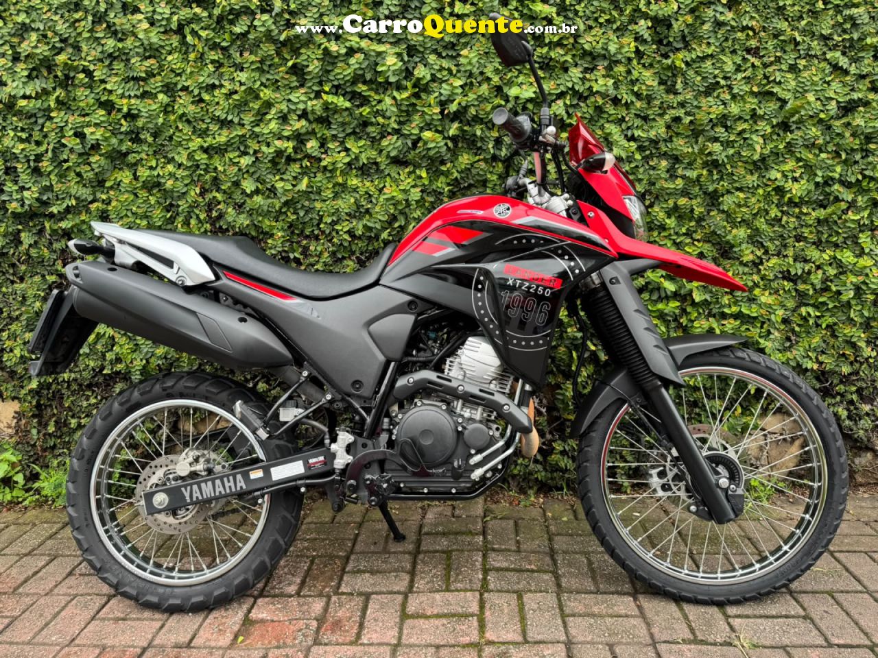 YAMAHA    XTZ 250 LANDER   VERMELHO 2024 250 FLEX - Loja