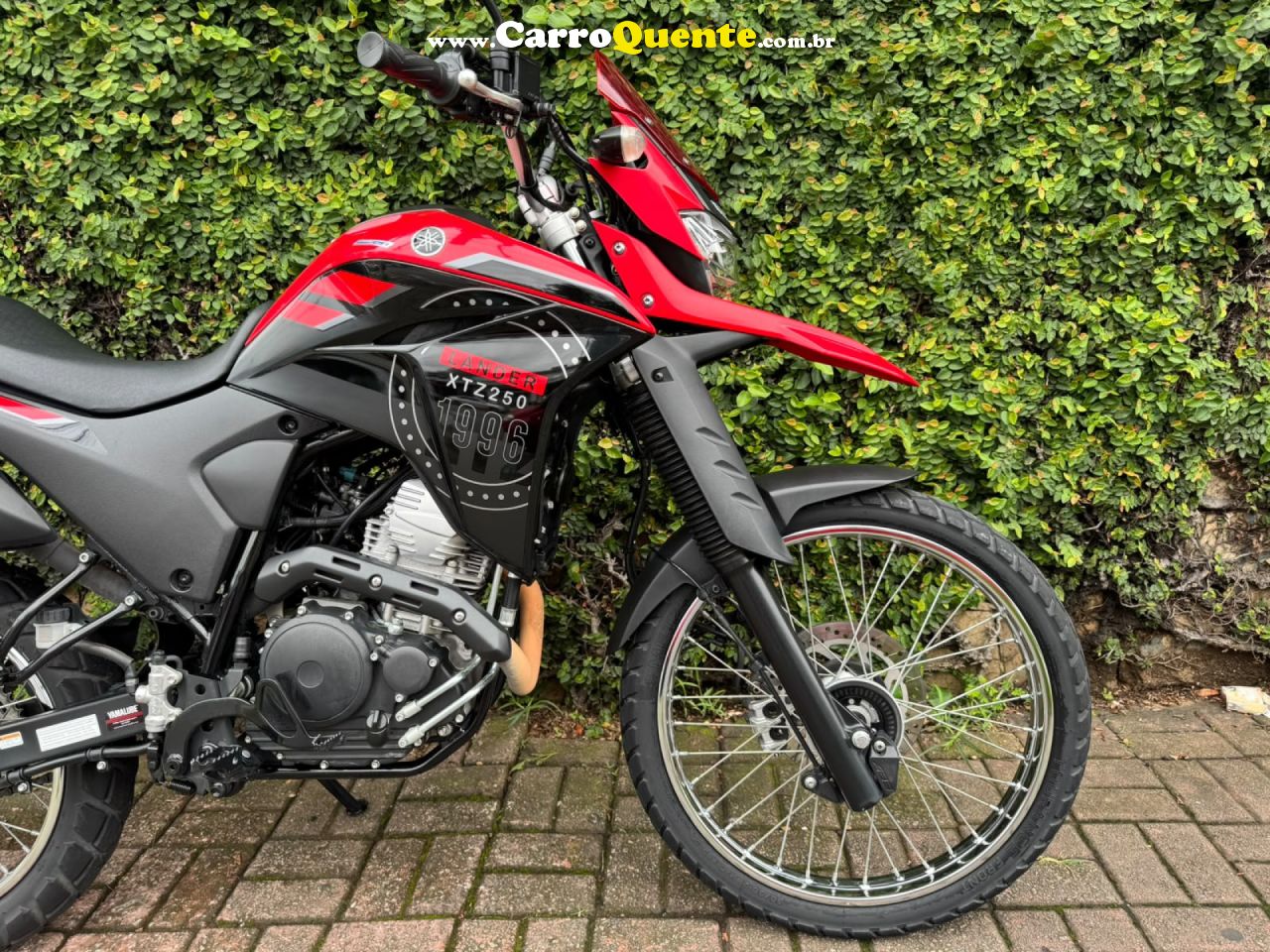 YAMAHA    XTZ 250 LANDER   VERMELHO 2024 250 FLEX - Loja