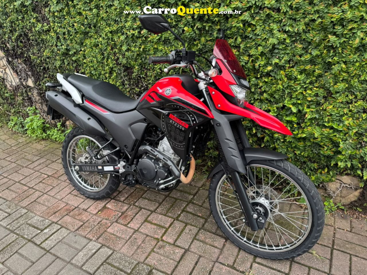 YAMAHA    XTZ 250 LANDER   VERMELHO 2024 250 FLEX - Loja