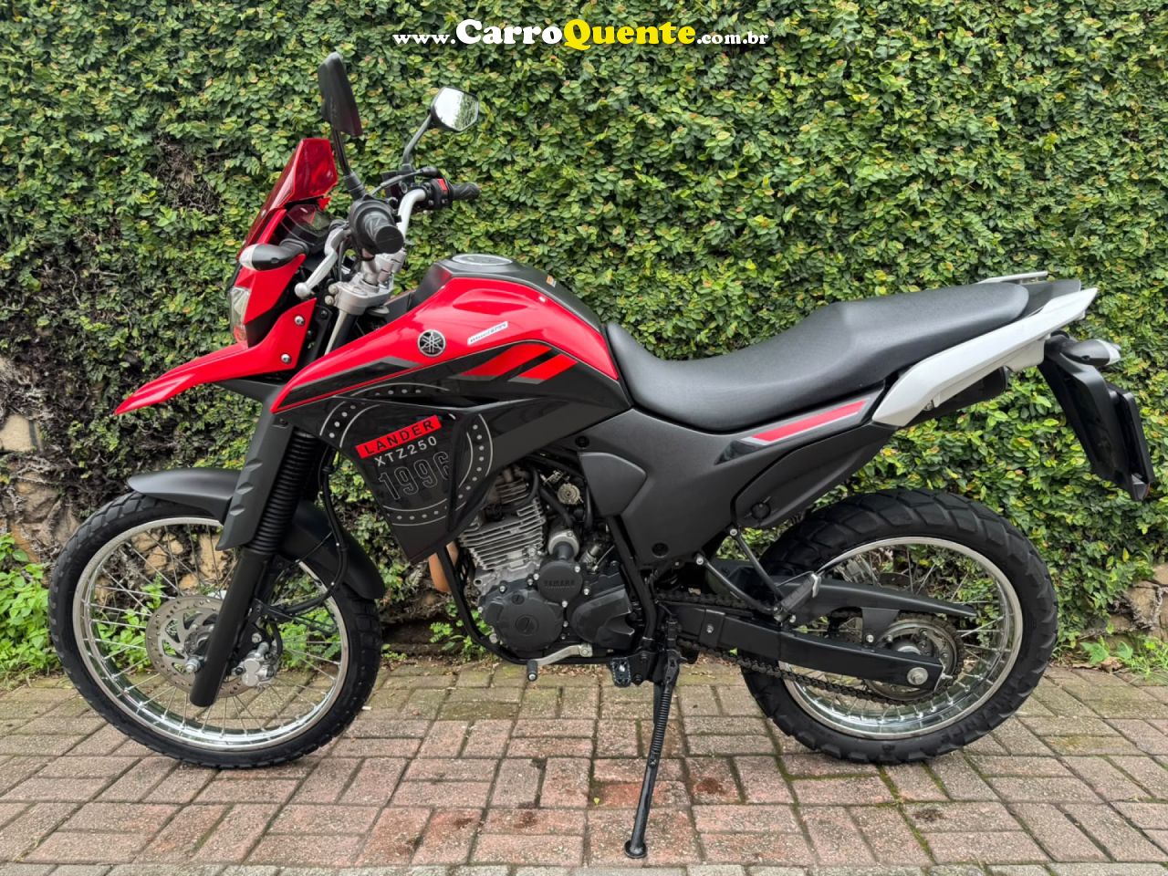YAMAHA    XTZ 250 LANDER   VERMELHO 2024 250 FLEX - Loja