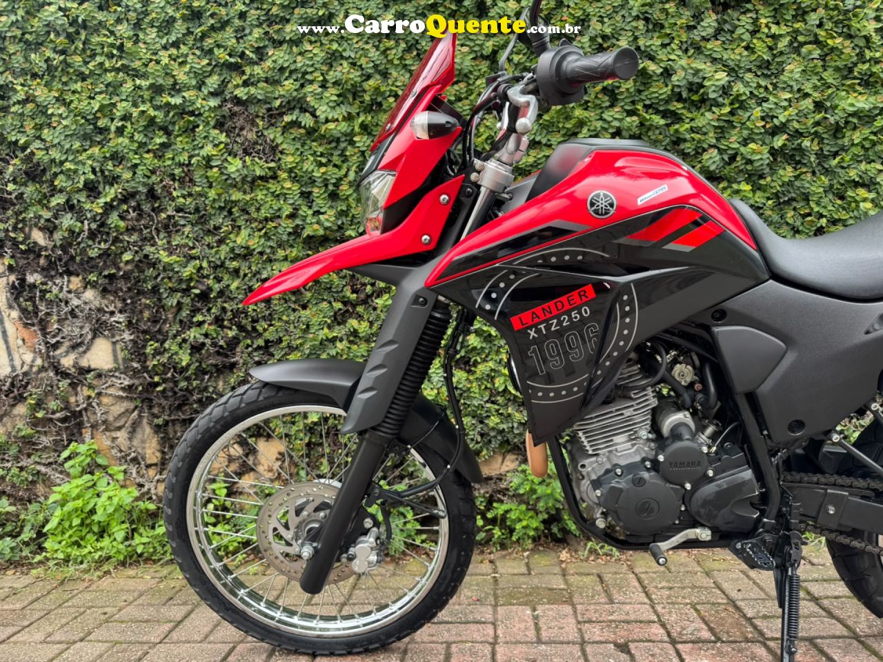 YAMAHA    XTZ 250 LANDER   VERMELHO 2024 250 FLEX - Loja