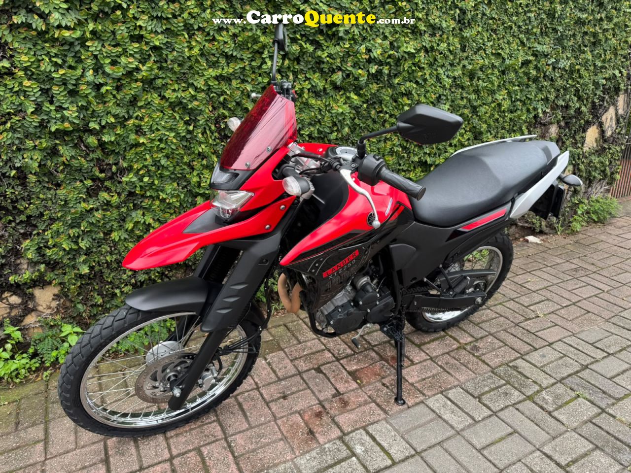 YAMAHA    XTZ 250 LANDER   VERMELHO 2024 250 FLEX - Loja