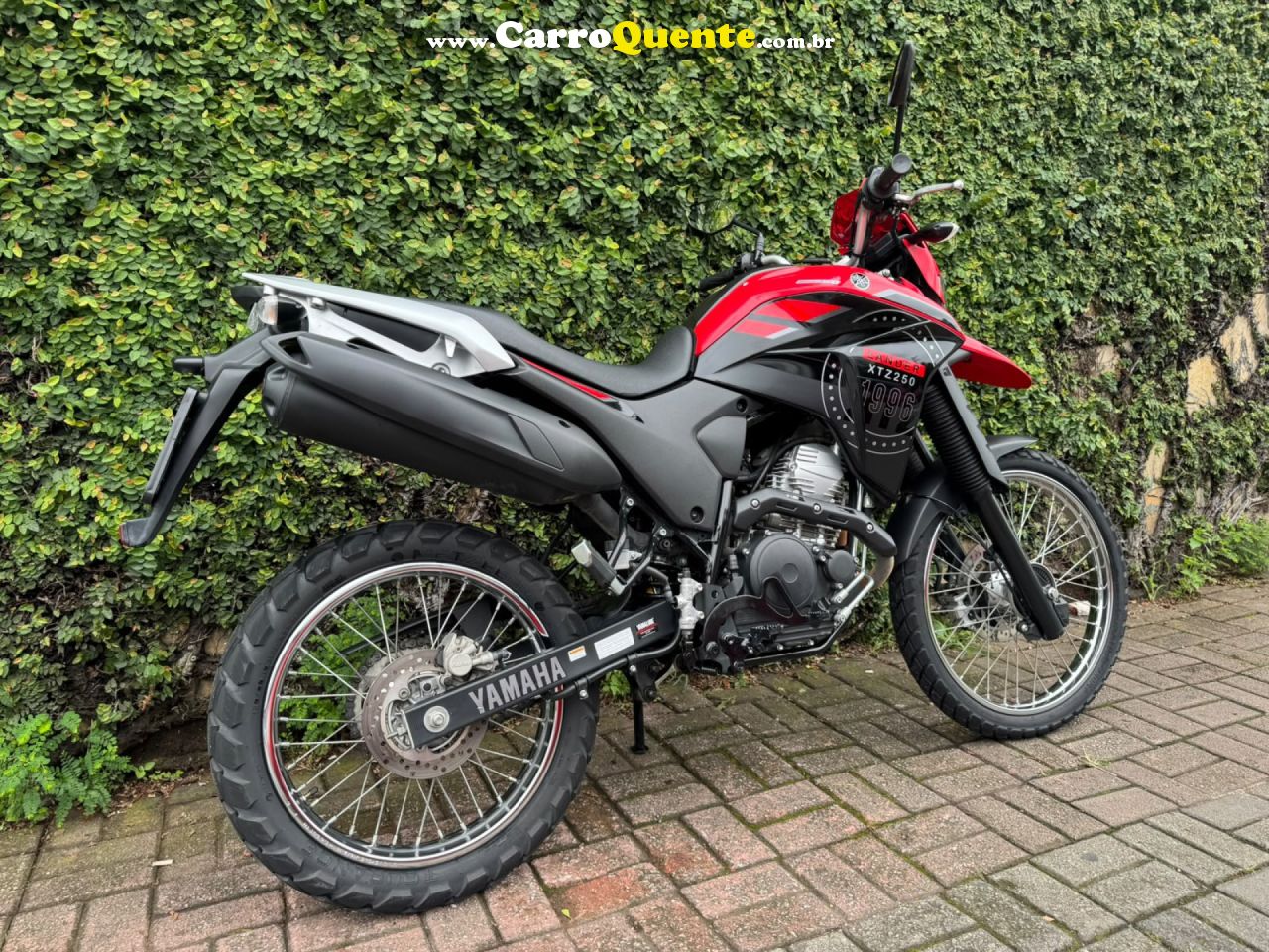 YAMAHA    XTZ 250 LANDER   VERMELHO 2024 250 FLEX - Loja