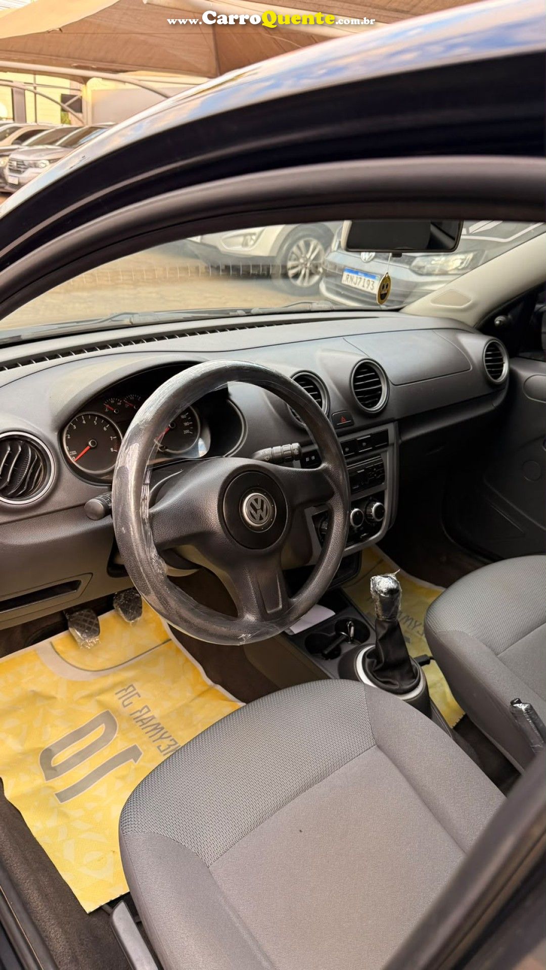 VOLKSWAGEN   GOL (NOVO) 1.0 MI TOTAL FLEX 8V 4P   PRETO 2010 1.0 FLEX - Loja