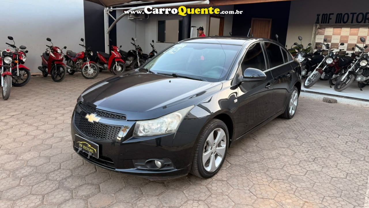 CHEVROLET   CRUZE LT 1.8 16V FLEXPOWER 4P AUT.   PRETO 2012 1.8 FLEX - Loja