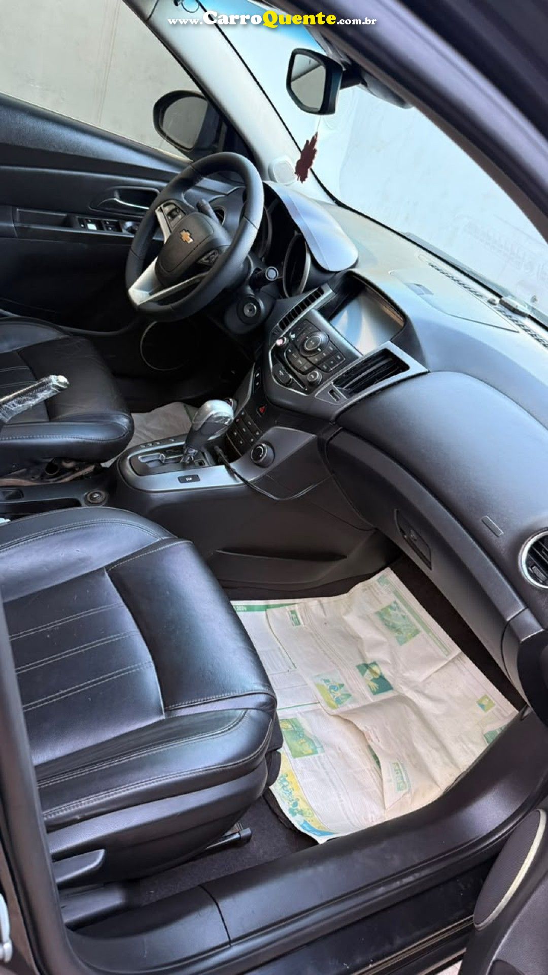 CHEVROLET   CRUZE LT 1.8 16V FLEXPOWER 4P AUT.   PRETO 2012 1.8 FLEX - Loja