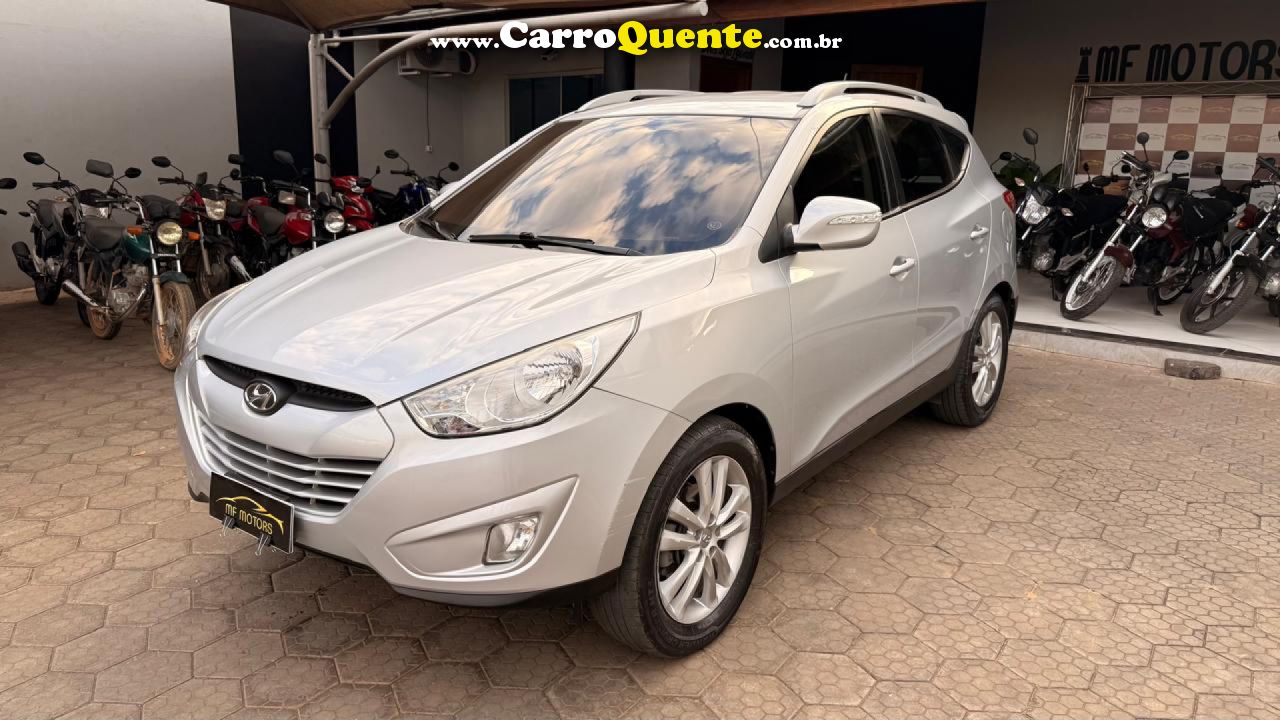 HYUNDAI   IX35 GLS 2.0 16V 2WD FLEX AUT.   PRATA 2012 2.0 FLEX - Loja