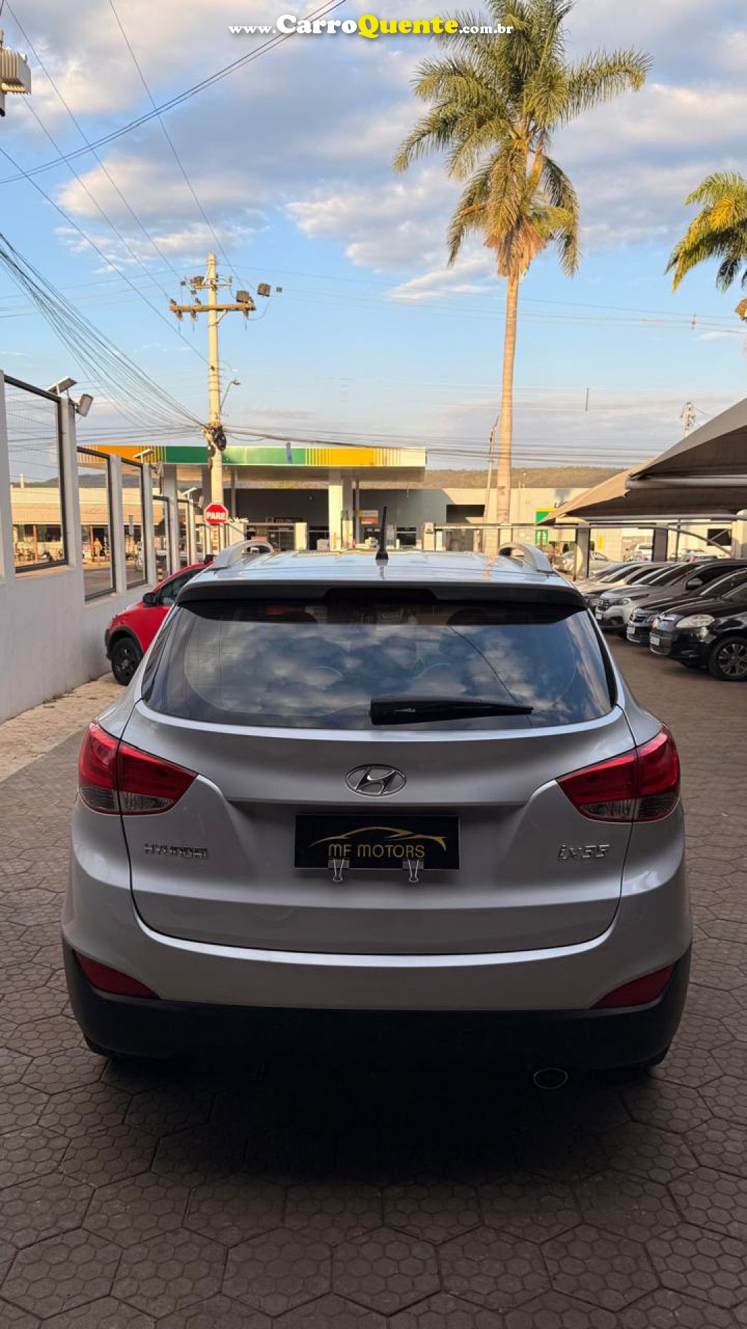 HYUNDAI   IX35 GLS 2.0 16V 2WD FLEX AUT.   PRATA 2012 2.0 FLEX - Loja