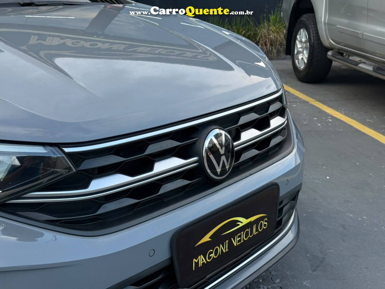 VOLKSWAGEN   NIVUS HIGHLINE 1.0 200 TSI FLEX AUT.   CINZA 2021 1.0 FLEX - Loja