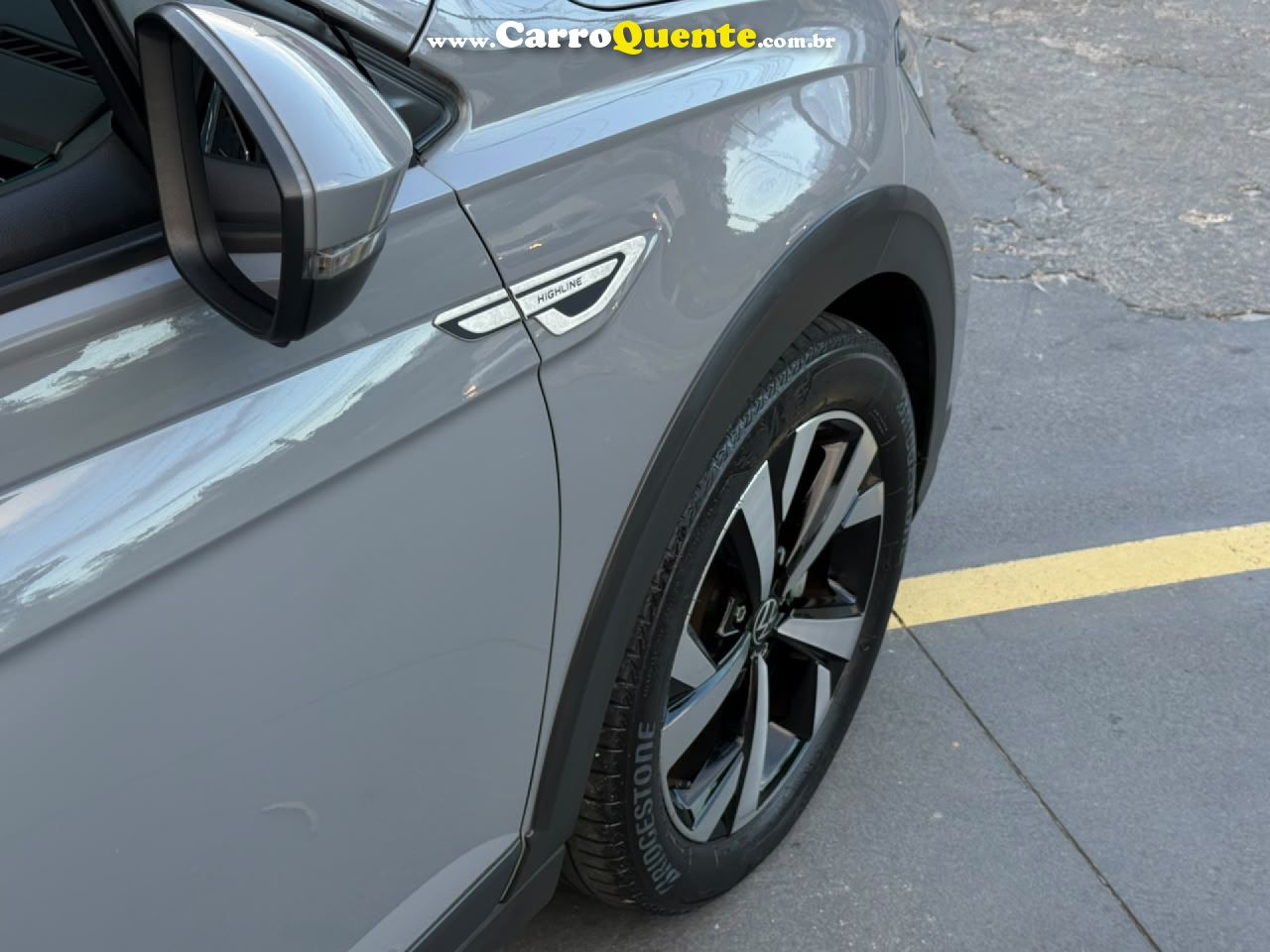 VOLKSWAGEN   NIVUS HIGHLINE 1.0 200 TSI FLEX AUT.   CINZA 2021 1.0 FLEX - Loja