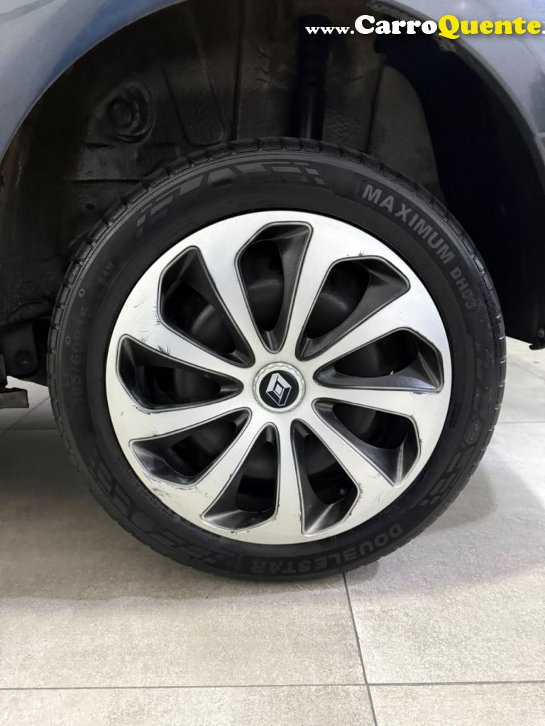 RENAULT   LOGAN PRIVILÈGE HI-FLEX 1.6 8V 4P   CINZA 2008 1.6 GASOLINA - Loja
