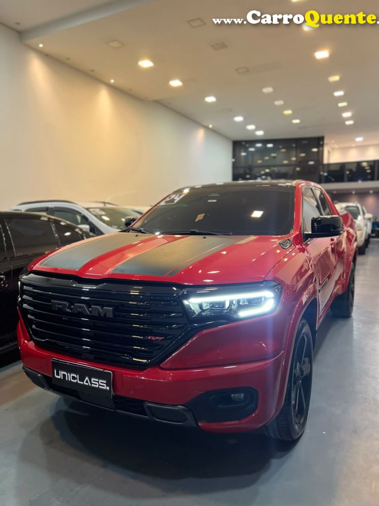 RAM   RAMPAGE RT HURRIC. 4 2.0 TB CD 4X4 AUT.   VERMELHO 2024 2.0 GASOLINA - Loja