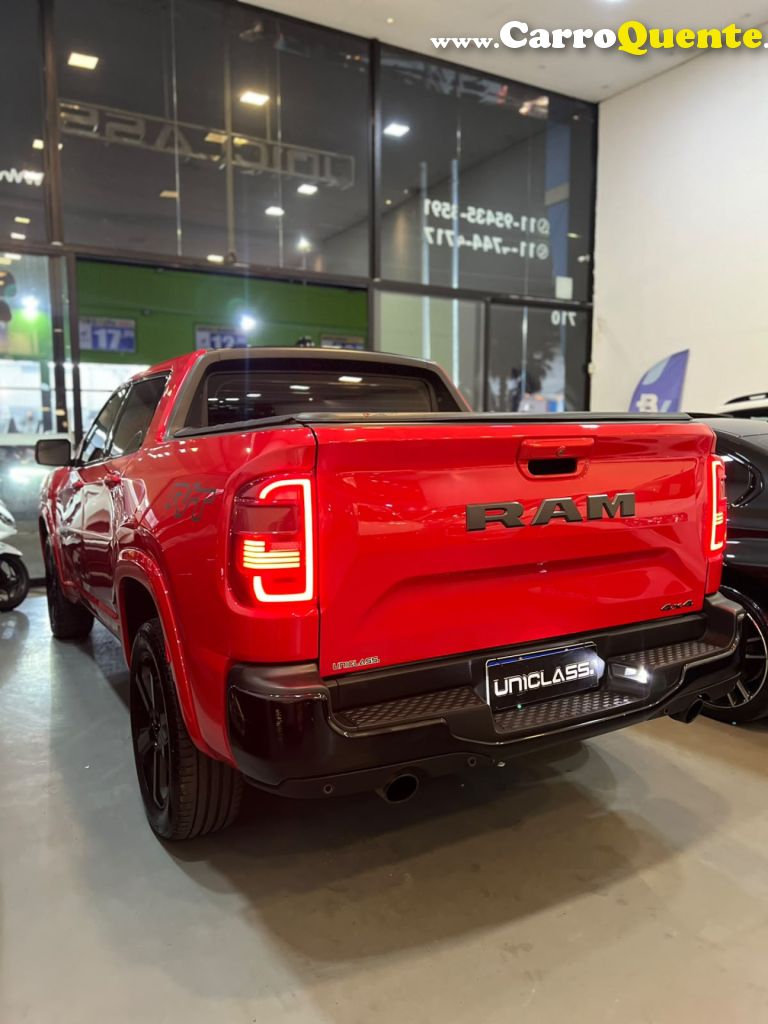 RAM   RAMPAGE RT HURRIC. 4 2.0 TB CD 4X4 AUT.   VERMELHO 2024 2.0 GASOLINA - Loja