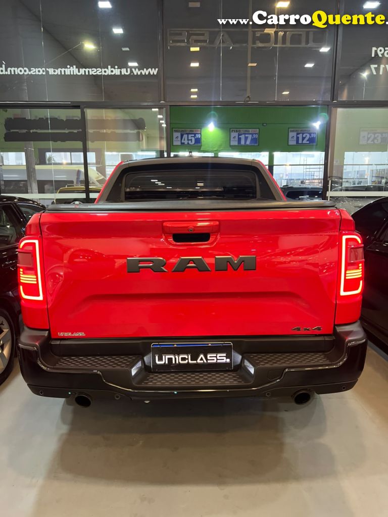 RAM   RAMPAGE RT HURRIC. 4 2.0 TB CD 4X4 AUT.   VERMELHO 2024 2.0 GASOLINA - Loja