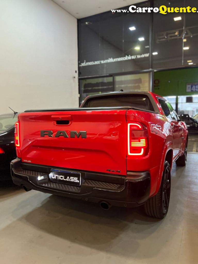 RAM   RAMPAGE RT HURRIC. 4 2.0 TB CD 4X4 AUT.   VERMELHO 2024 2.0 GASOLINA - Loja