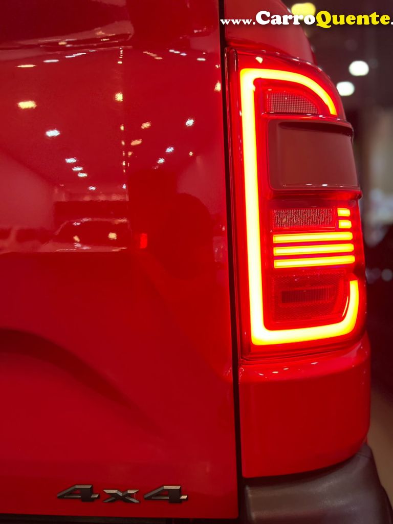 RAM   RAMPAGE RT HURRIC. 4 2.0 TB CD 4X4 AUT.   VERMELHO 2024 2.0 GASOLINA - Loja