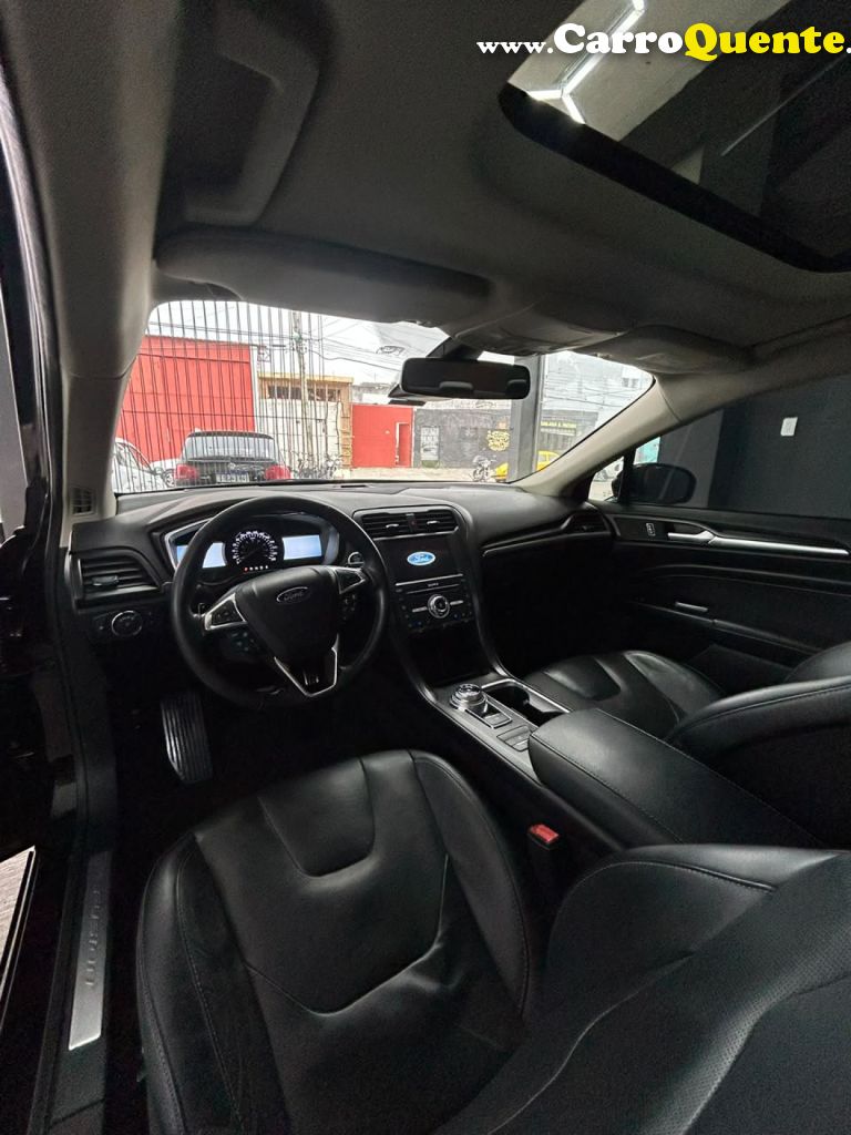 FORD   FUSION TITANIUM 2.0 GTDI ECO. AWD AUT.   PRETO 2017 2.0 GASOLINA - Loja