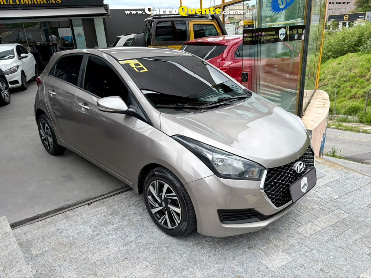 HYUNDAI   HB20 C.STYLEC.PLUS 1.6 FLEX 16V AUT.   PRATA 2019 1.6 FLEX - Loja