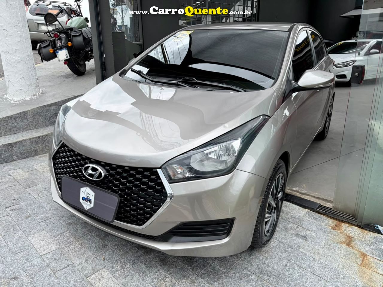 HYUNDAI   HB20 C.STYLEC.PLUS 1.6 FLEX 16V AUT.   PRATA 2019 1.6 FLEX - Loja