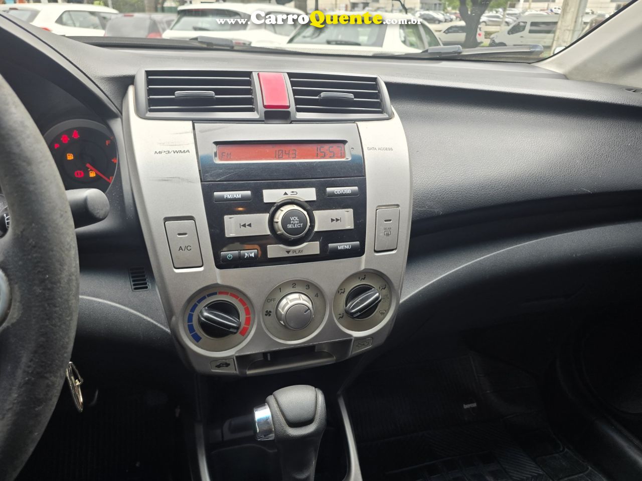 HONDA   CITY SEDAN LX 1.5 FLEX 16V 4P AUT.   CINZA 2012 1.5 FLEX - Loja