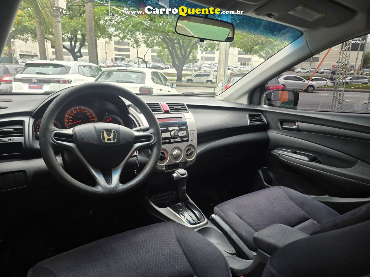 HONDA   CITY SEDAN LX 1.5 FLEX 16V 4P AUT.   CINZA 2012 1.5 FLEX - Loja