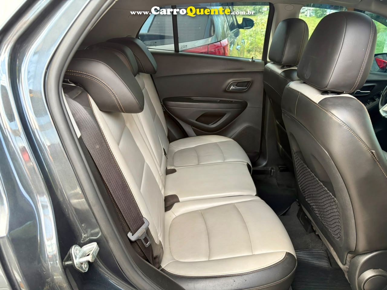CHEVROLET   TRACKER LTZ 1.4 TURBO 16V FLEX 4X2 AUT.   CINZA 2017 1.4 FLEX - Loja