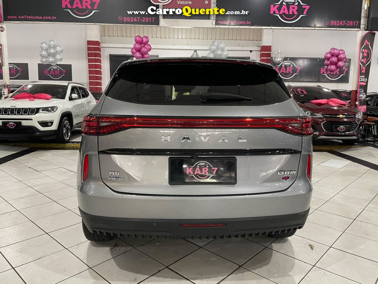 GWM   HAVAL H6 PREMIUM HEV   CINZA 2025 1.5 GASOLINA - Loja
