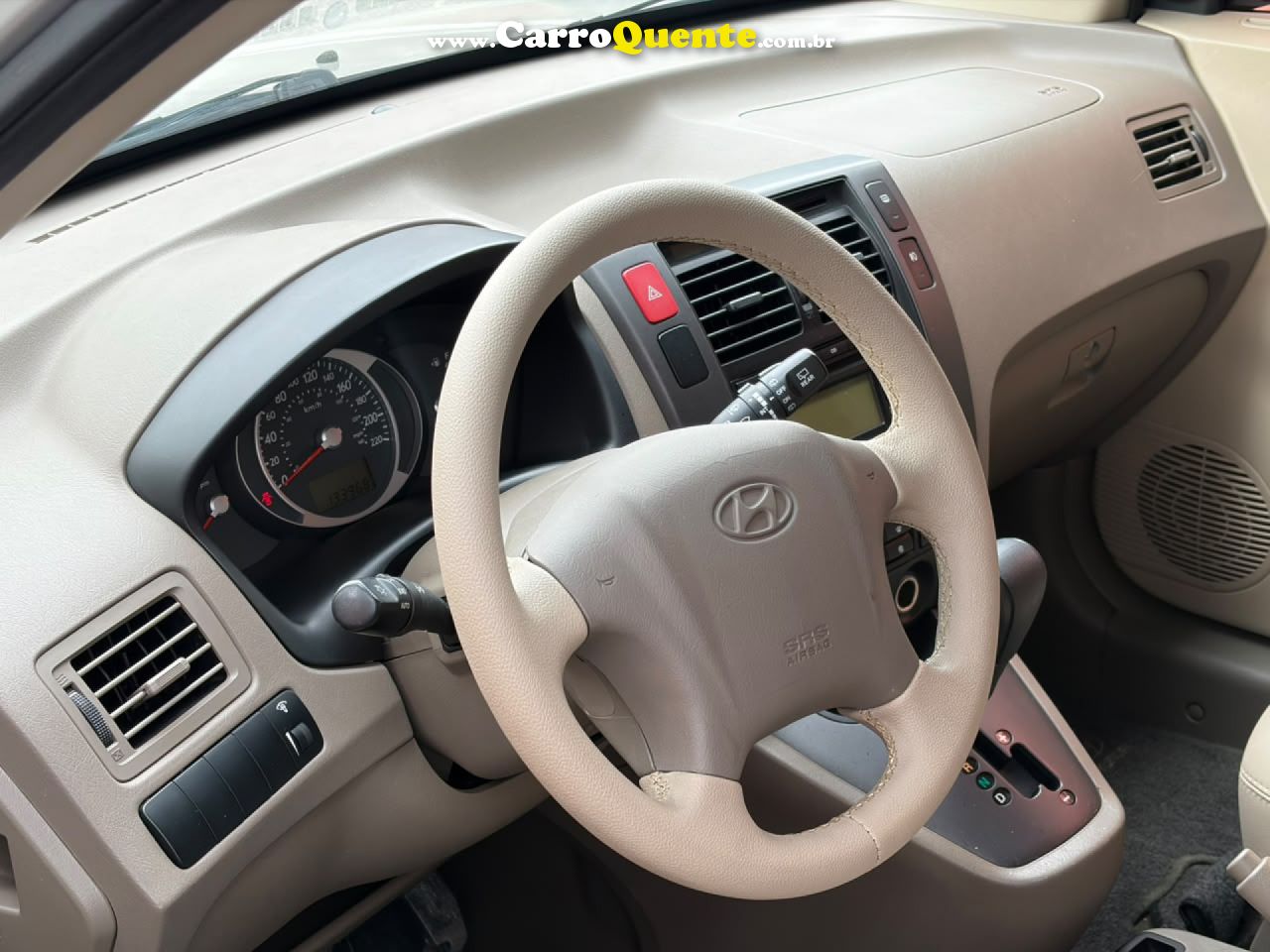 HYUNDAI   TUCSON 2.0 16V AUT.   PRATA 2010 2.0 GASOLINA - Loja