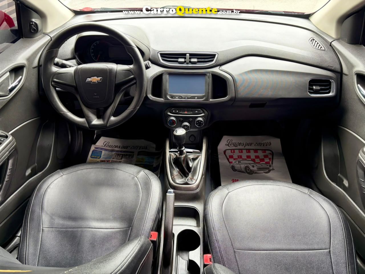 CHEVROLET   ONIX HATCH LTZ 1.4 8V FLEXPOWER 5P MEC.   VERMELHO 2015 1.4 FLEX - Loja