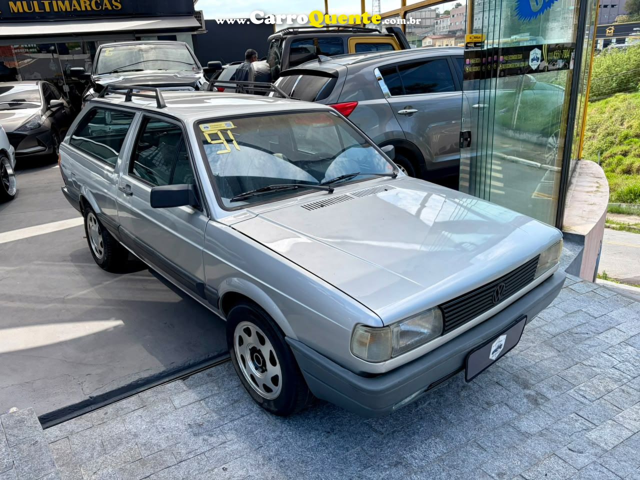 VOLKSWAGEN   PARATI GLI  GL 1.8   PRATA 1991 1.8 GASOLINA - Loja