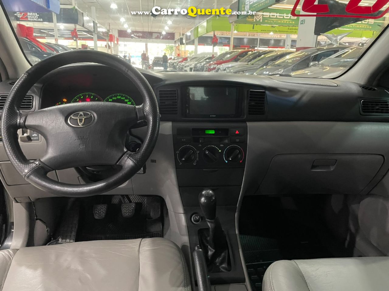 TOYOTA   COROLLA FIELDER SW 1.81.8 XEI FLEX MEC   PRETO 2005 1.8 FLEX - Loja
