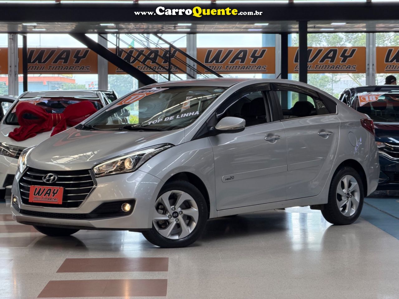 HYUNDAI HB20S 1.6 PREMIUM 16V 2017 - Loja