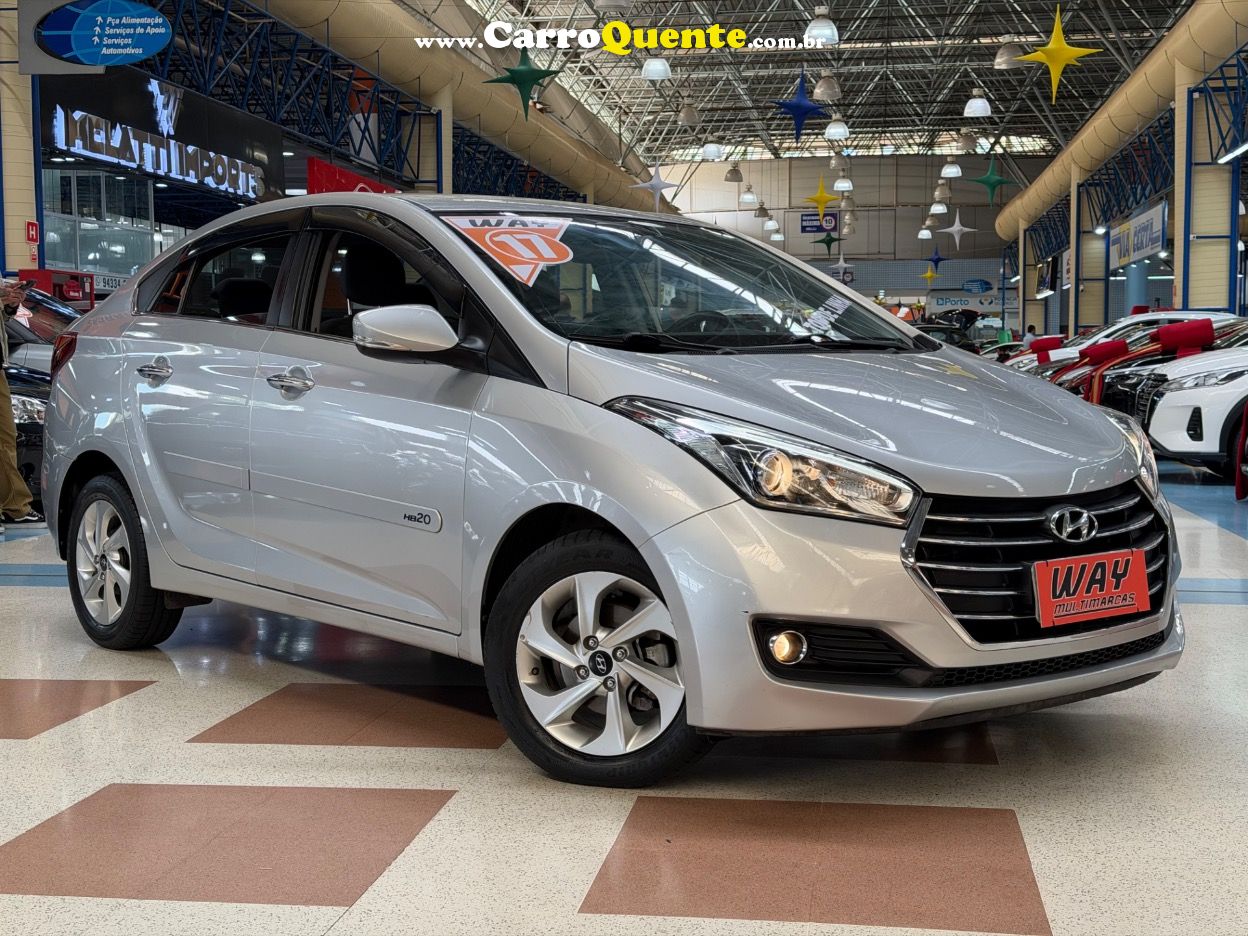 HYUNDAI HB20S 1.6 PREMIUM 16V 2017 - Loja