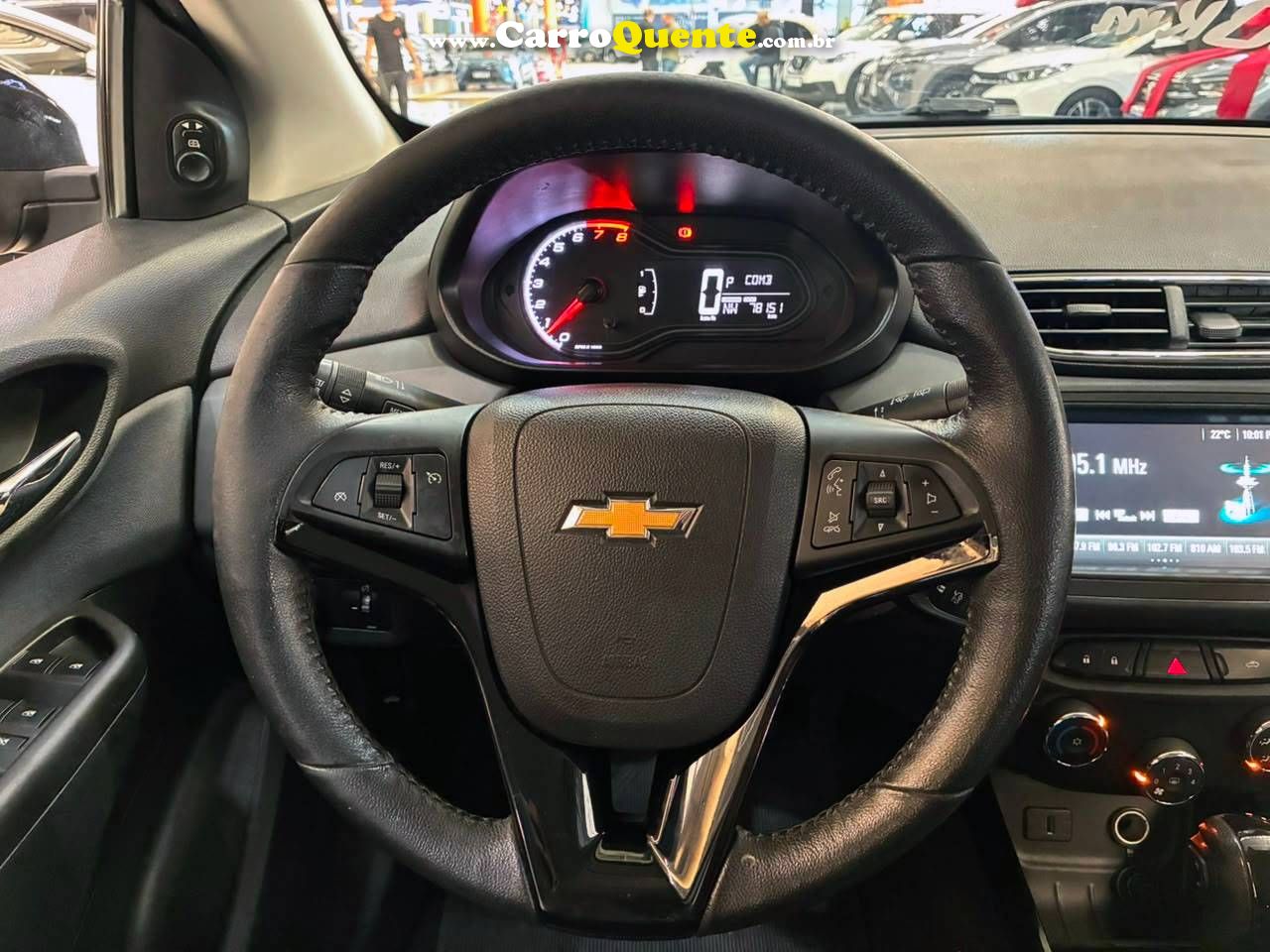 ONIX 2019 LTZ AUTOMÁTICO + MULTIMÍDIA E COURO 2019 - Loja