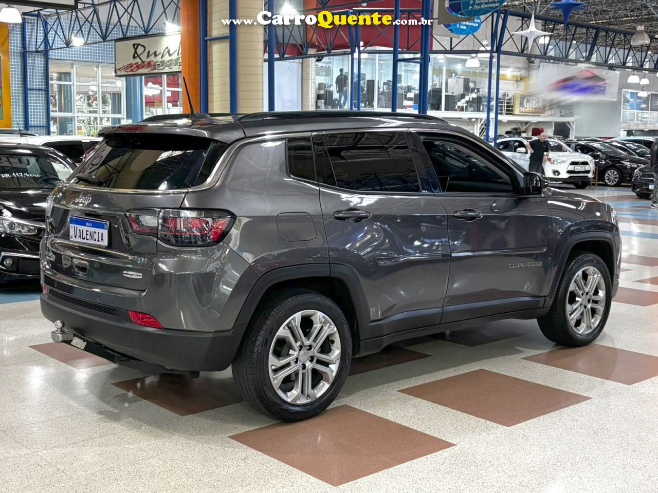 COMPASS 2022 T270 TURBO LONGITUDE AR DIGITAL + COURO 2022 - Loja