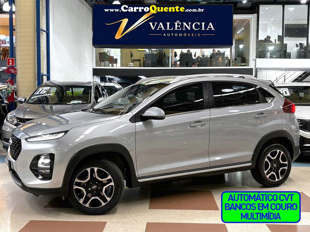 TIGGO 3X 2022 TURBO PRO CVT + COURO E MULTIMÍDIA 2022 - Loja