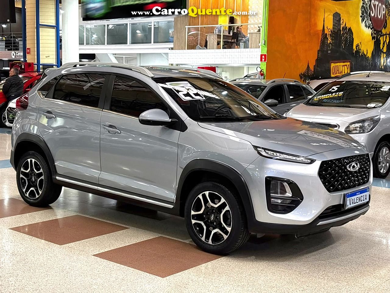 TIGGO 3X 2022 TURBO PRO CVT + COURO E MULTIMÍDIA 2022 - Loja