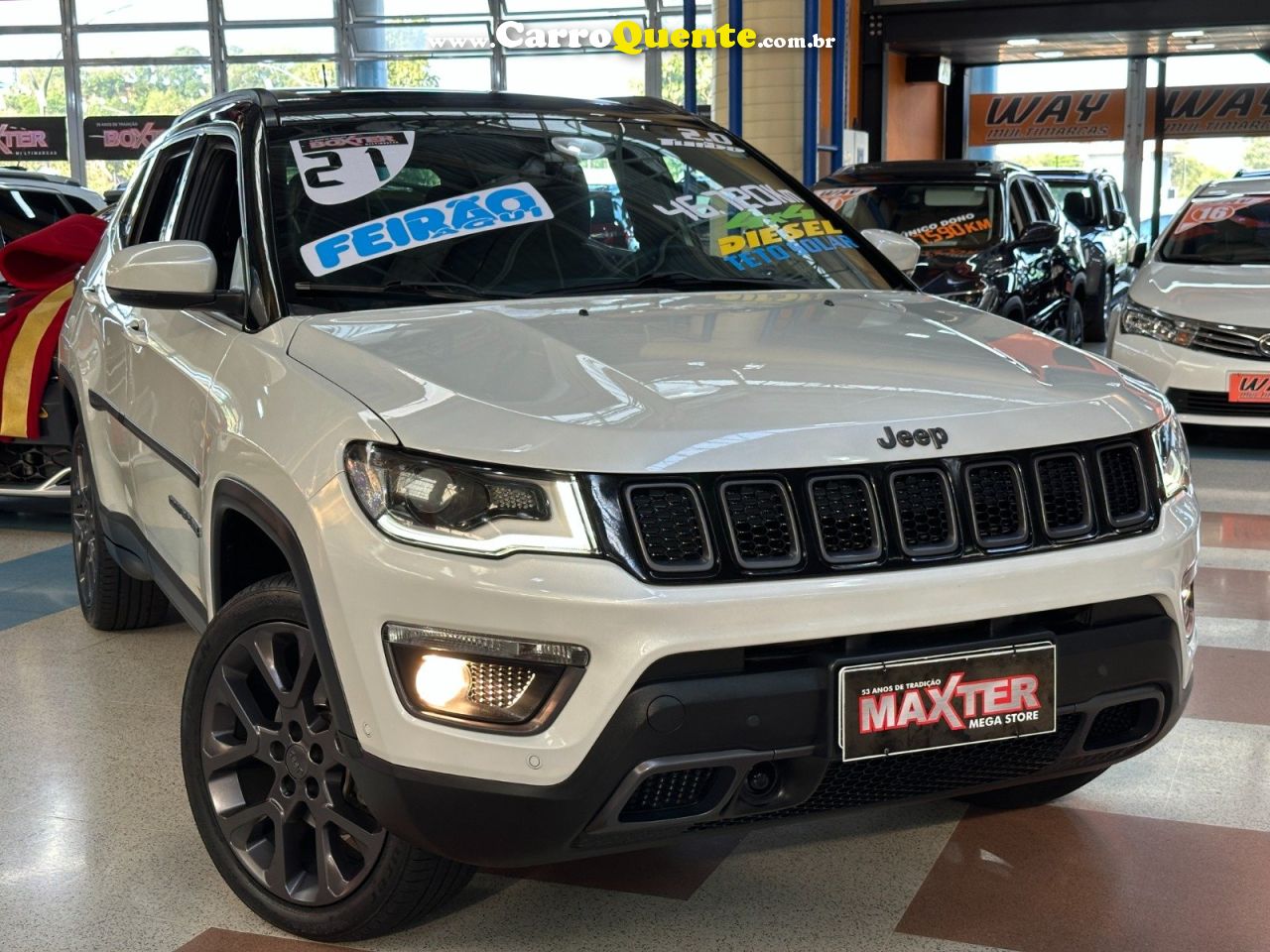 JEEP COMPASS 2.0 16V LIMITED 4X4 2021 - Loja