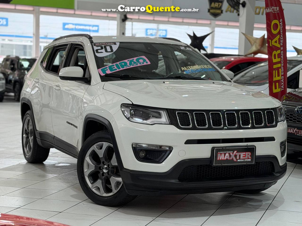 JEEP COMPASS 2.0 16V LONGITUDE 2020 - Loja