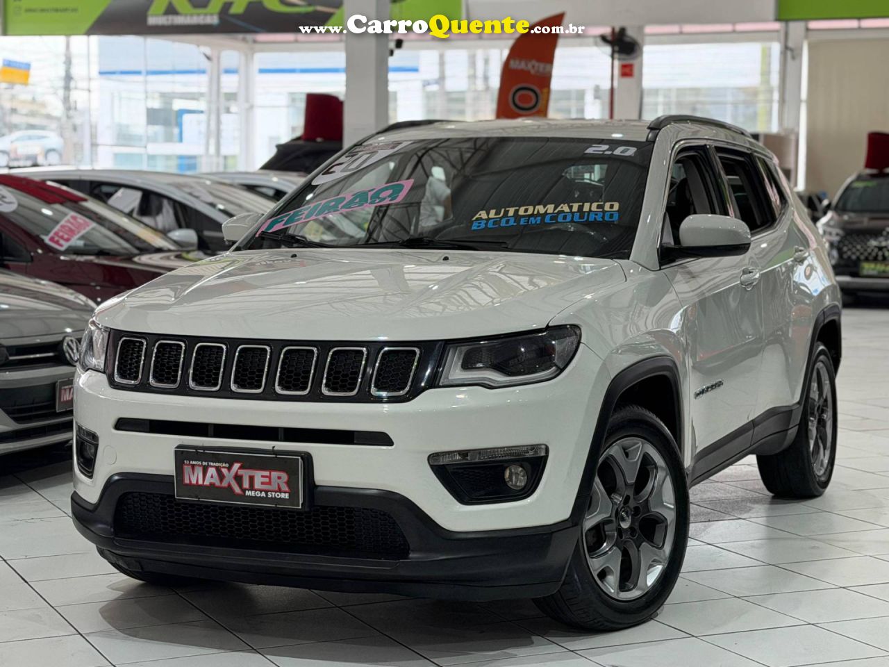 JEEP COMPASS 2.0 16V LONGITUDE 2020 - Loja
