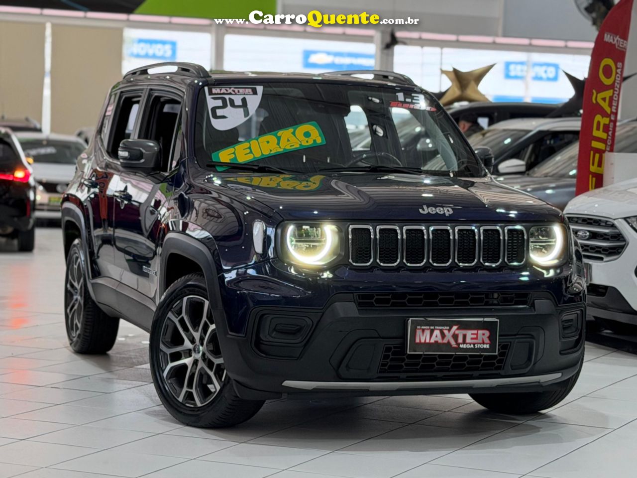 JEEP RENEGADE 1.3 T270 TURBO LONGITUDE 2024 - Loja
