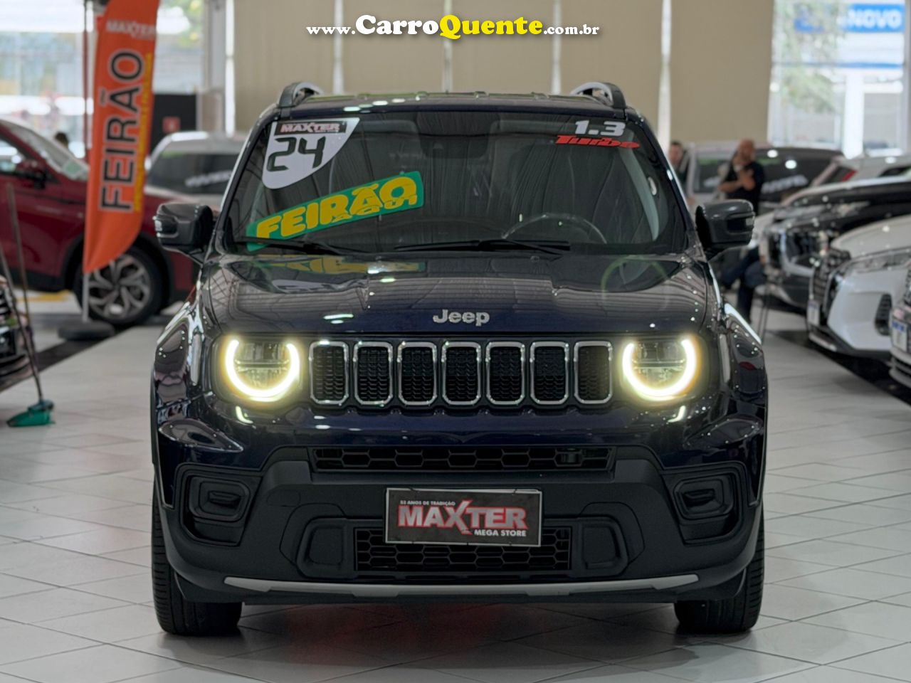 JEEP RENEGADE 1.3 T270 TURBO LONGITUDE 2024 - Loja