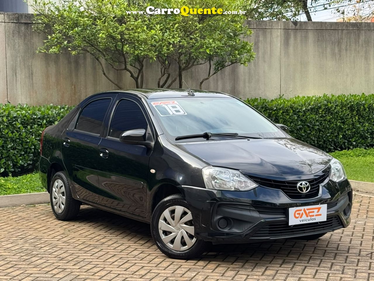 TOYOTA ETIOS 1.5 XS SEDAN 16V 2018 - Loja