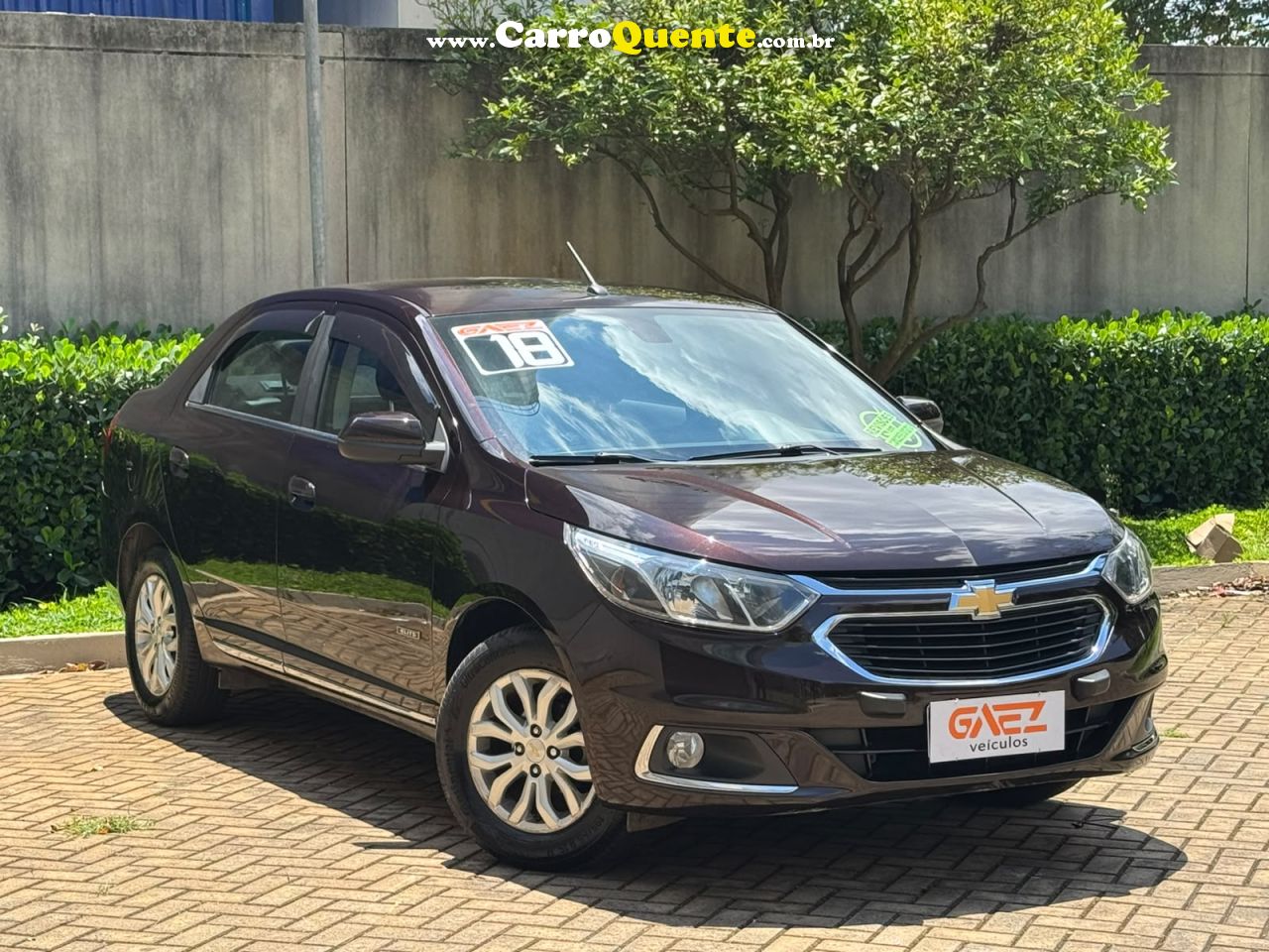 CHEVROLET COBALT 1.8 MPFI ELITE 8V 2018 - Loja