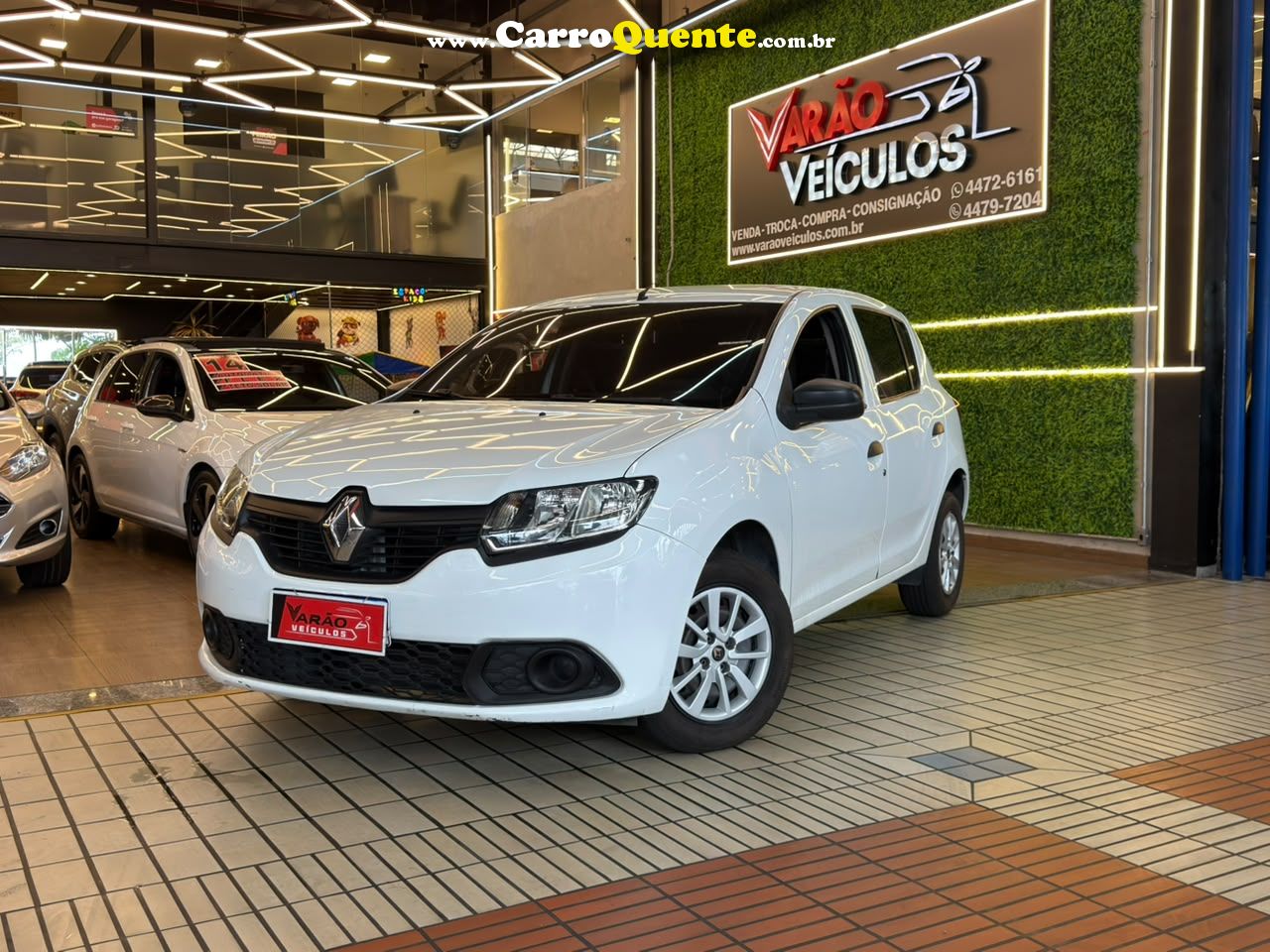 RENAULT SANDERO 1.0 12V SCE AUTHENTIQUE 2018 - Loja