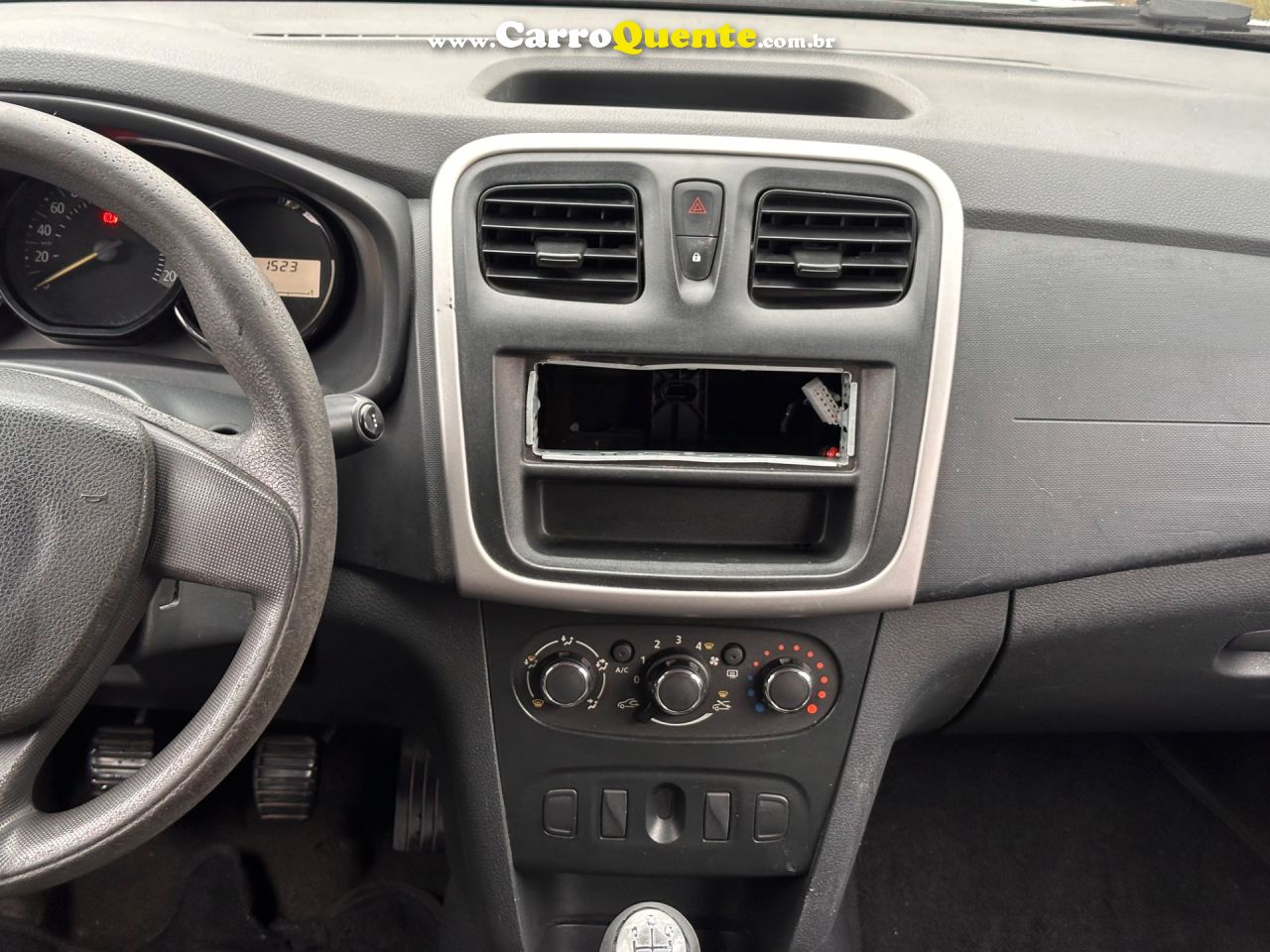 RENAULT SANDERO 1.0 12V SCE AUTHENTIQUE 2018 - Loja