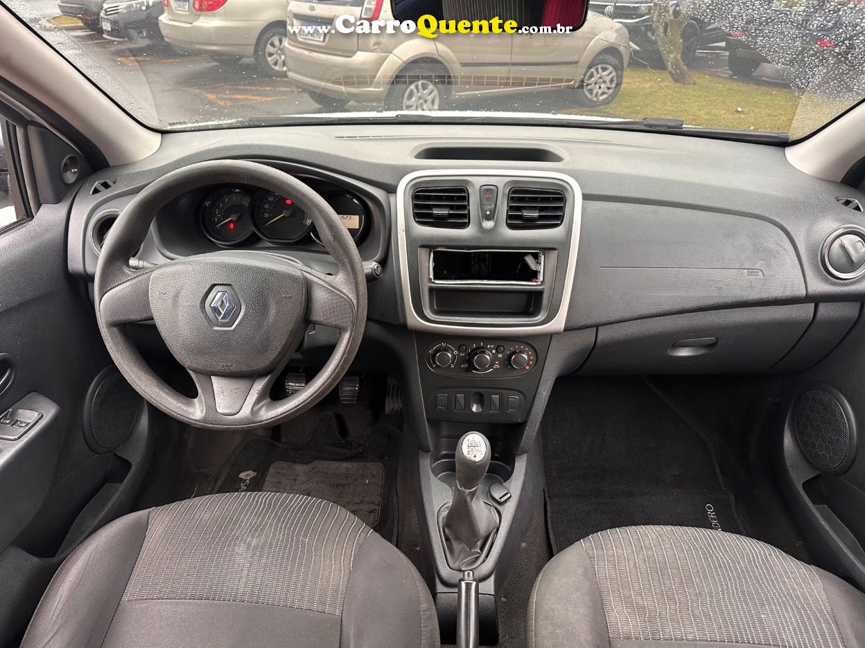 RENAULT SANDERO 1.0 12V SCE AUTHENTIQUE 2018 - Loja