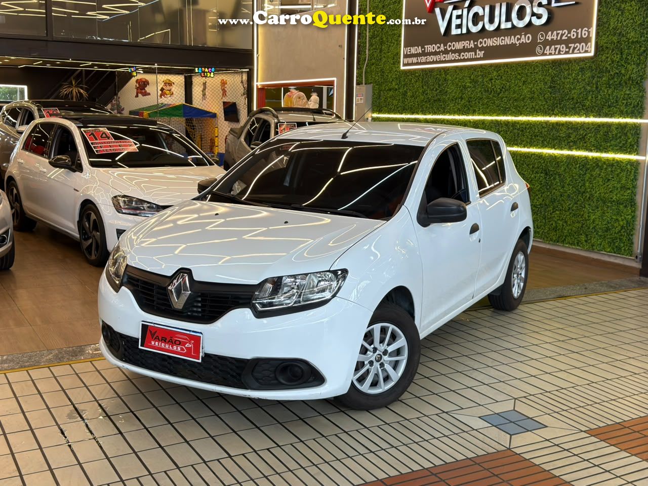 RENAULT SANDERO 1.0 12V SCE AUTHENTIQUE 2018 - Loja